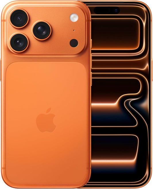 Apple iPhone 17 Pro 256GB: 6.3-inch display with Promotion up to 120Hz, A19 Pro chip, revolutionary autonomy, Pro Fusion Camera System with Front Center Stage Camera; Cosmic Orange